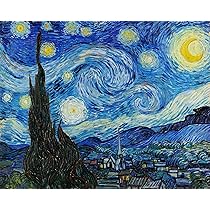 星月夜 The starry night Van Gogh プレイマット OMA 星月夜 The starry night Van Gogh プレイマット OMA Amazon.com