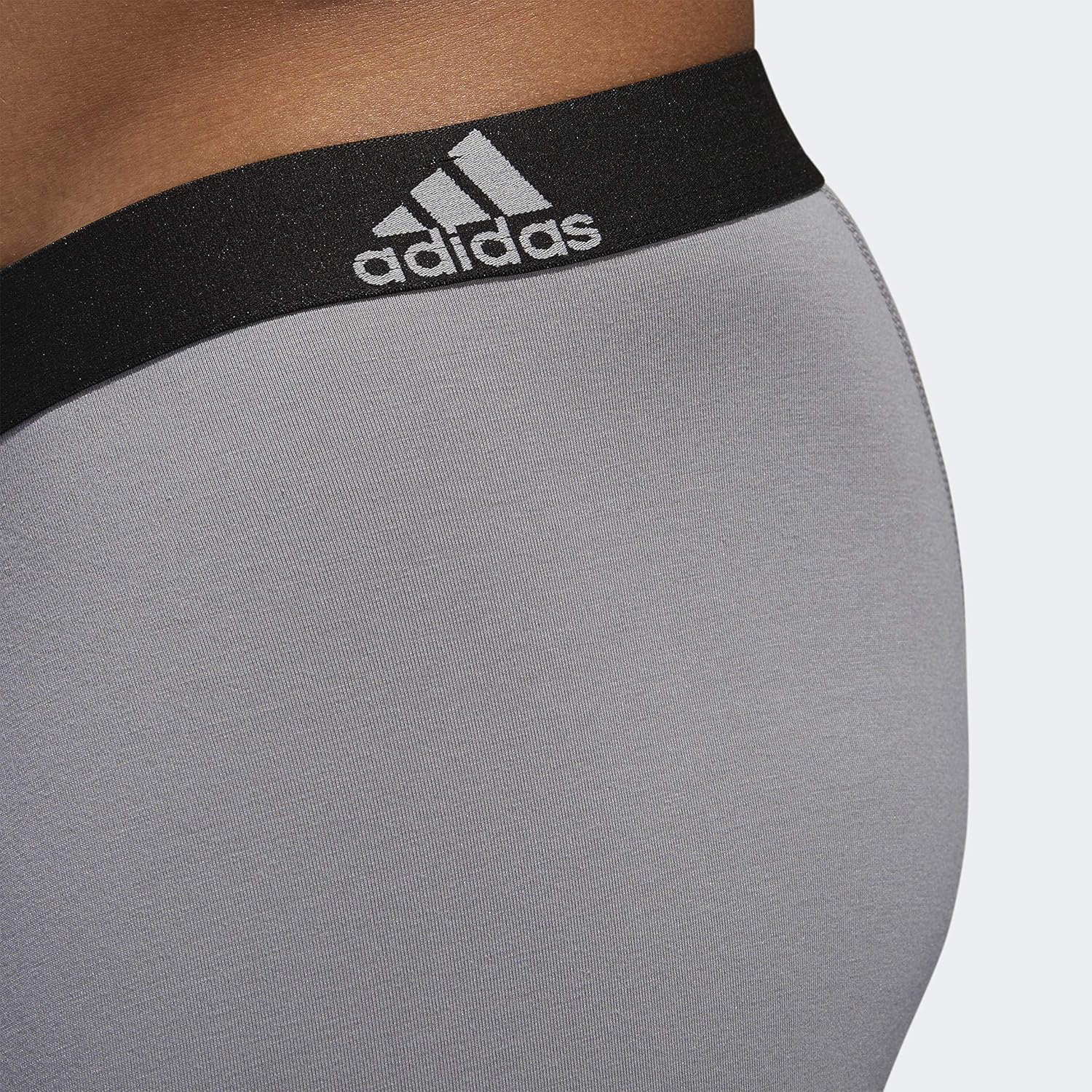 adidas Men's Stretch Cotton Midway Underwear (3-Pack): Clothing