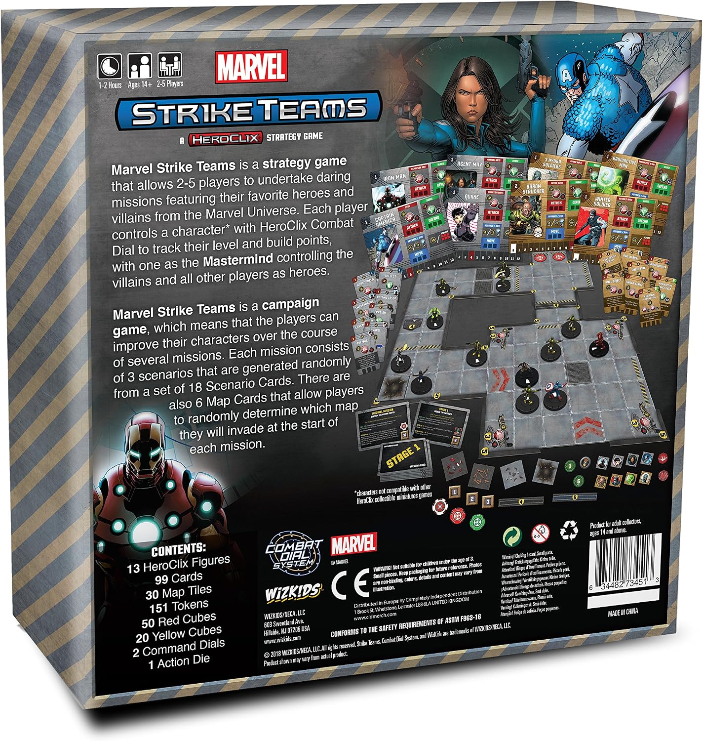 Marvel Strike Teams HeroClix Strategy Game - Image 3