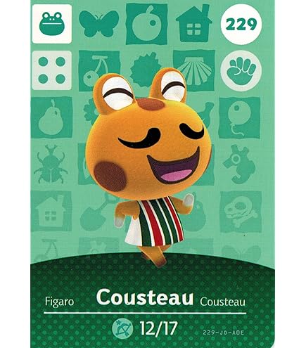 amiiboカード Walker #100 Animal Crossing Amiibo Card – Villager Cards
