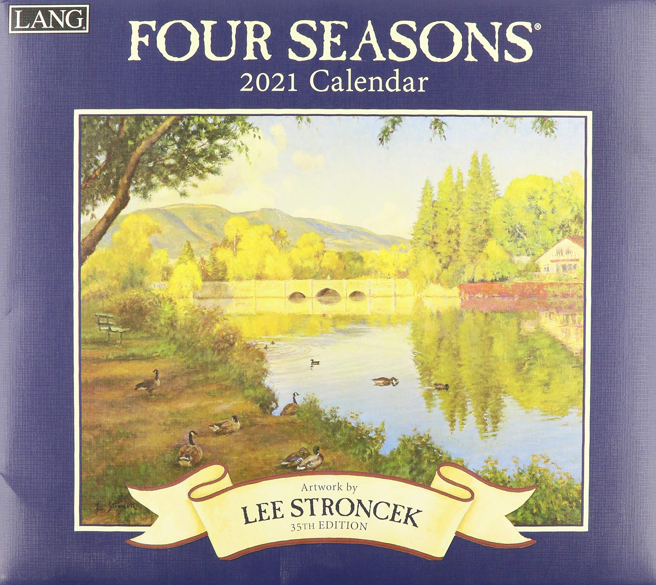 Four Seasons 2021 Calendar Stroncek Lee 9781469414713 Amazon Com Books four seasons 2021 wall calendar