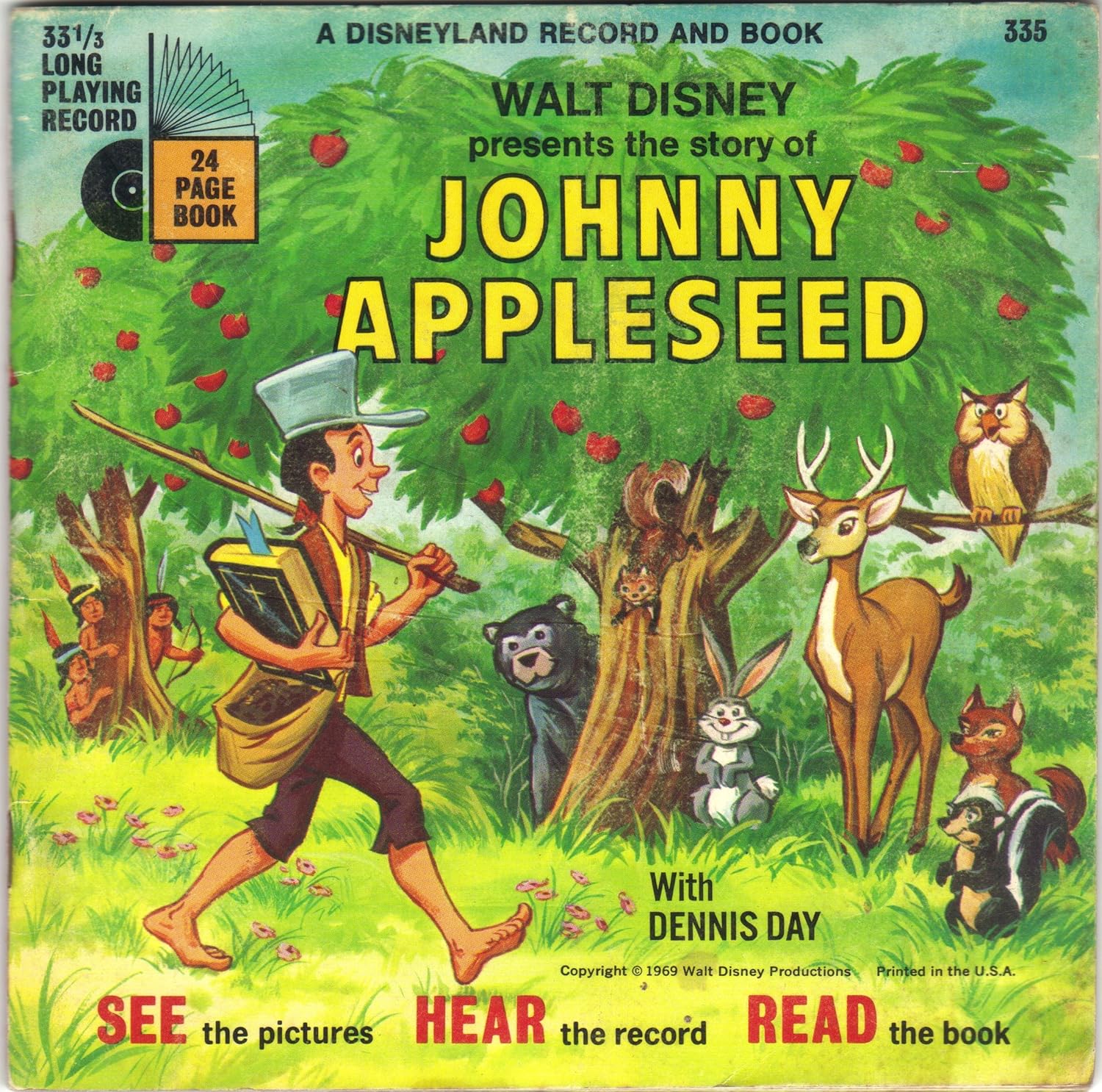 Download Dennis Day Walt Disney Story Of Johnny Appleseed Book Record Free HD Get Wallpaper Dennis Day Walt Disney Story Of Johnny Appleseed Book Record Desktop Wallpaper Free