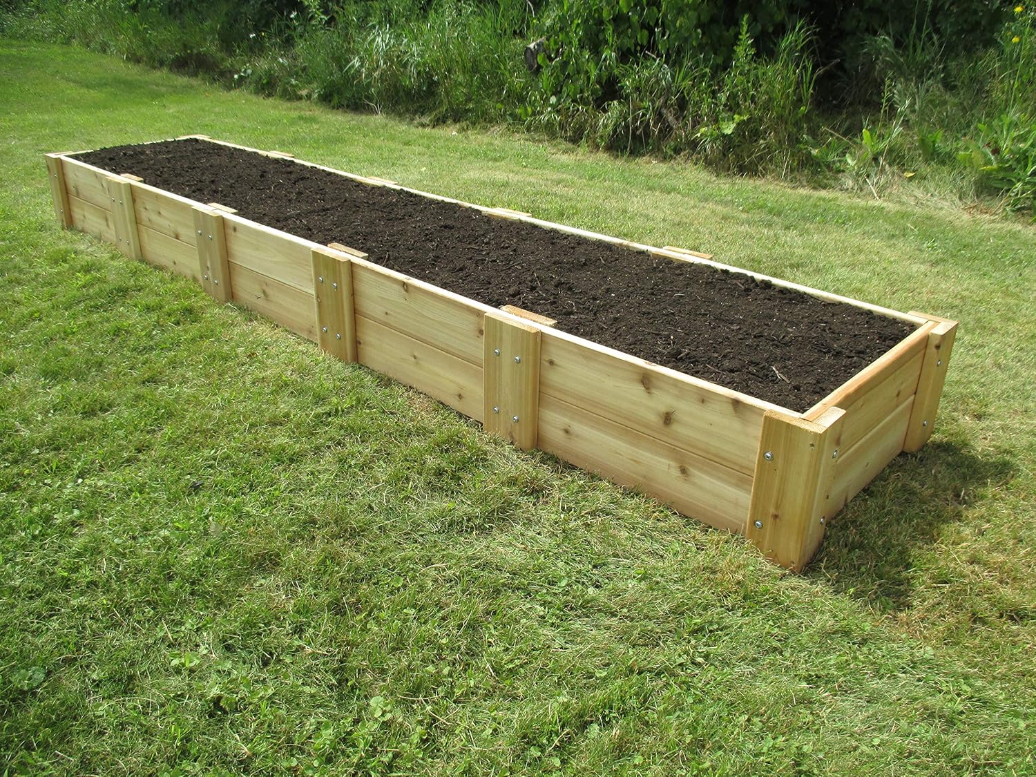 Amazon.com: Cedar Raised Bed Garden Kit by Infinite Cedar 2 ft. x 10 ft