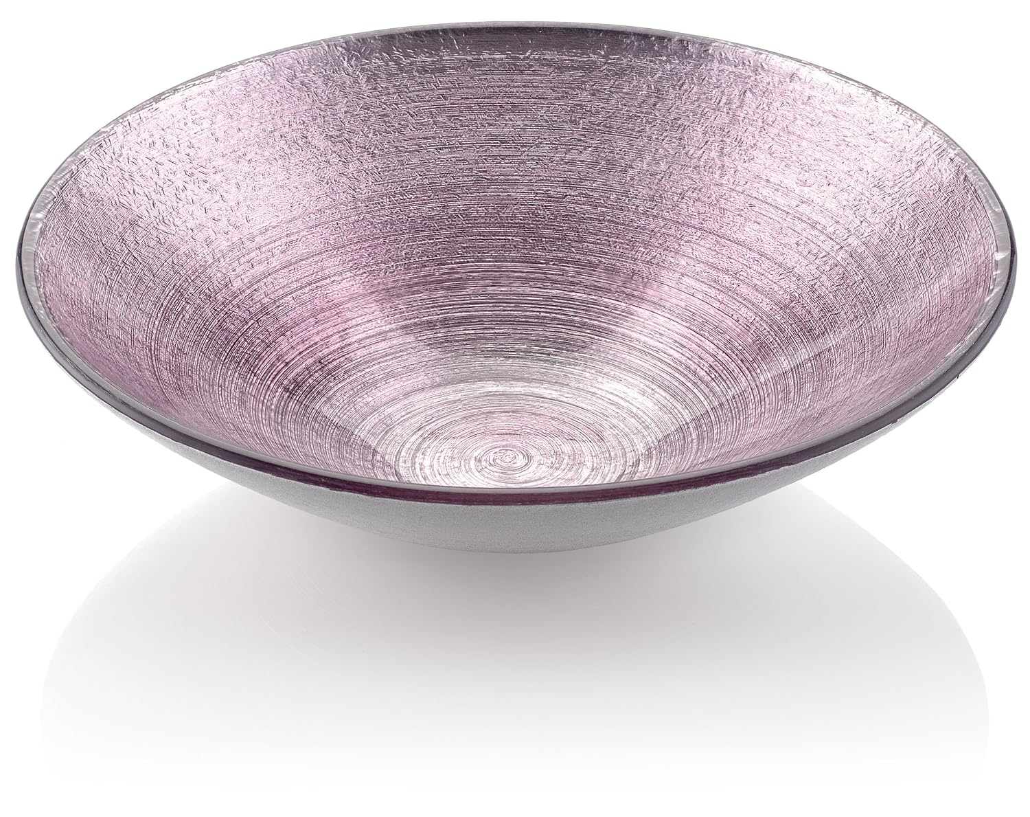 IVV Glassware Bombay 97/8Inch Bowl, Amethyst Decoration Amazon.co.uk Kitchen & Home