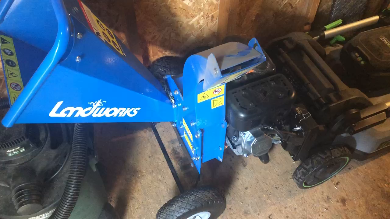 Customer reviews Landworks Mini Wood Chipper Shredder