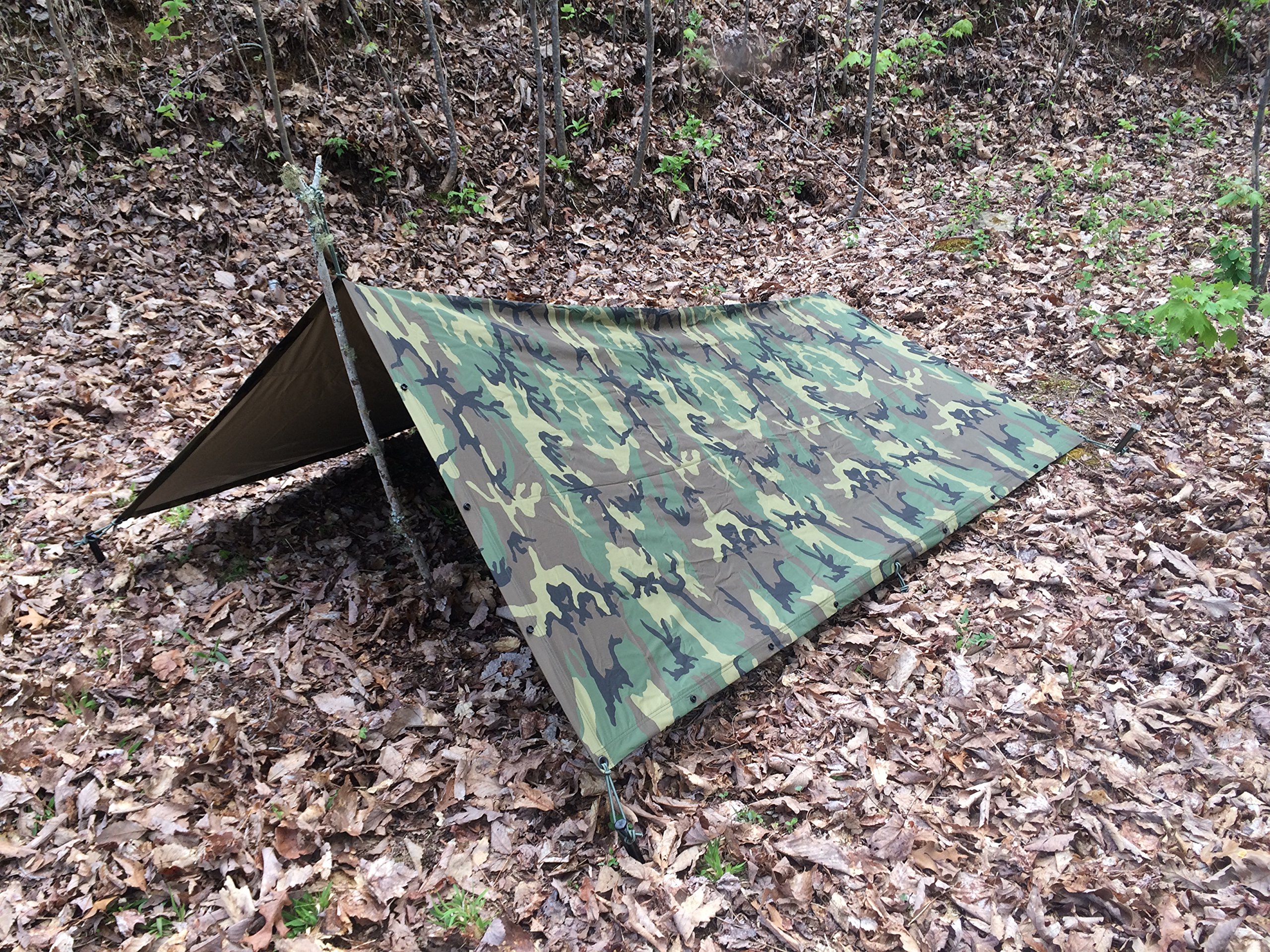 Military Camouflage Survival Field Tarp Shelter Made in USA Buy