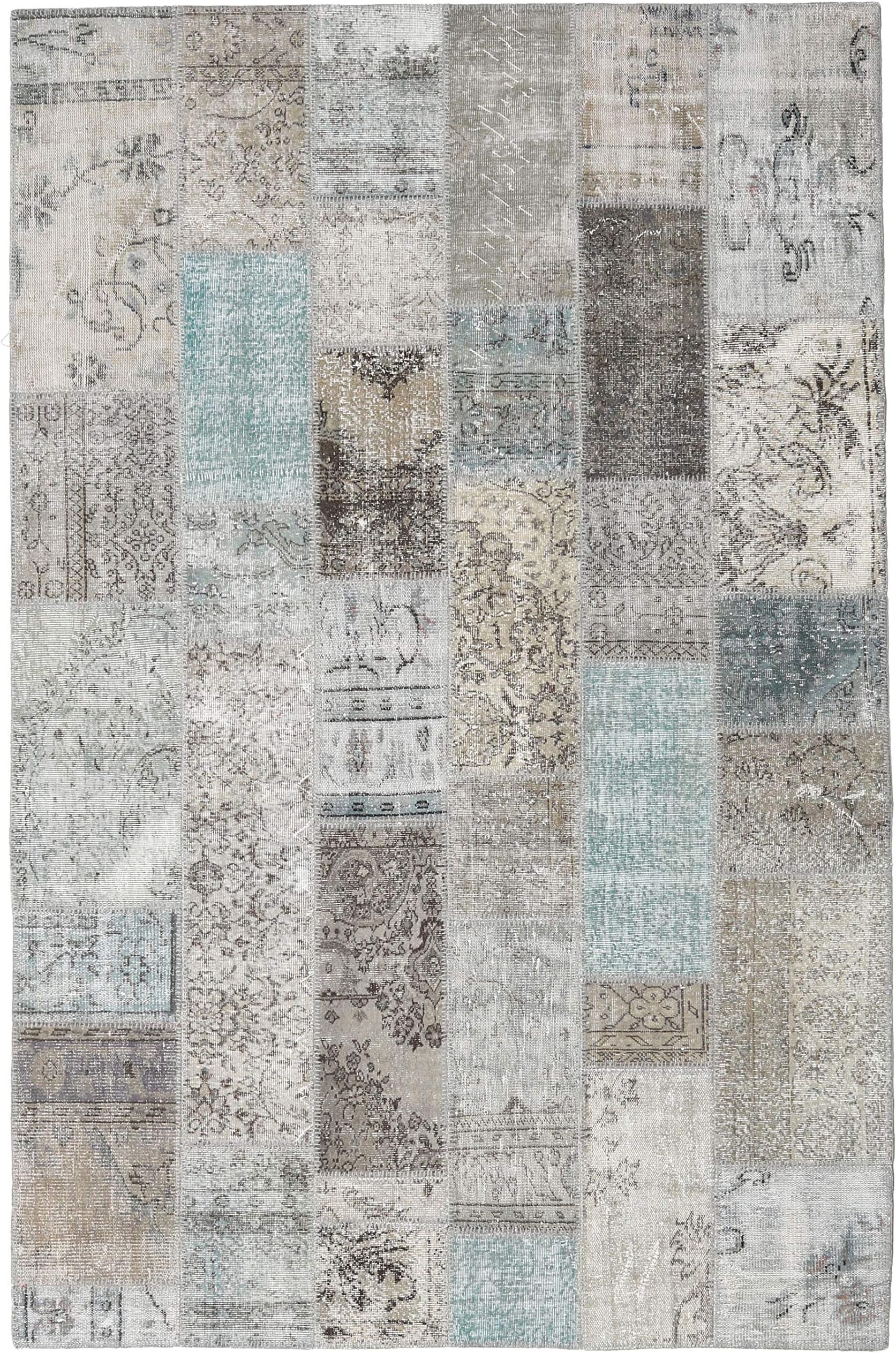 Patchwork rug 6'7"x10'1" (200x308 cm) Modern Carpet