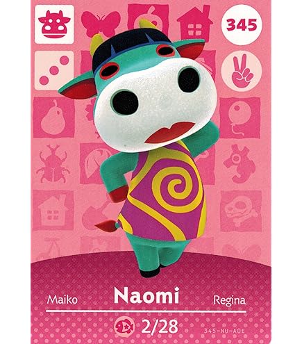 Carte Amiibo Animal Crossing 180 Pécan / Pecan [EUR] Série 2