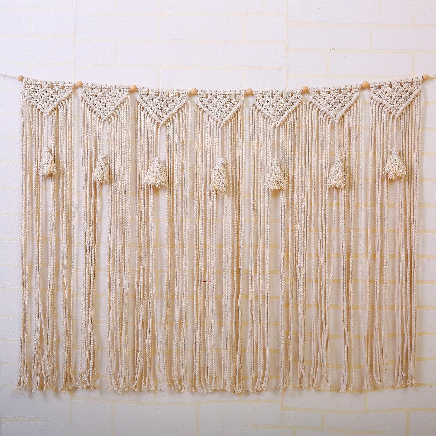 macrame wall hanging nursery
