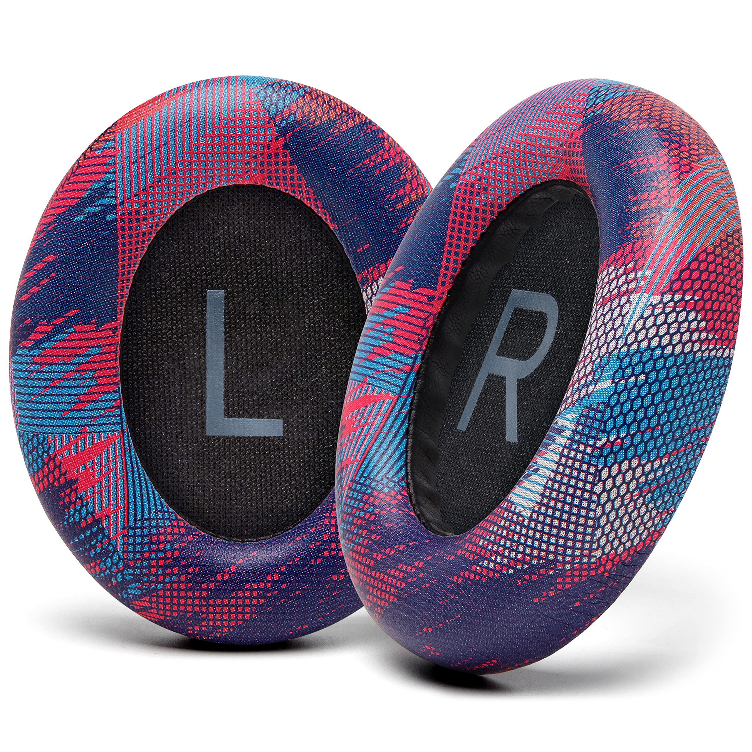 WC Wicked Cushions Upgraded Replacement Ear Pads for Bose 700 Noise Cancelling Headphones (NC700) - Softer PU Leather, Luxurious Memory Foam, Added Thickness, Extra Durable Ear Cushions |(Speed Racer)