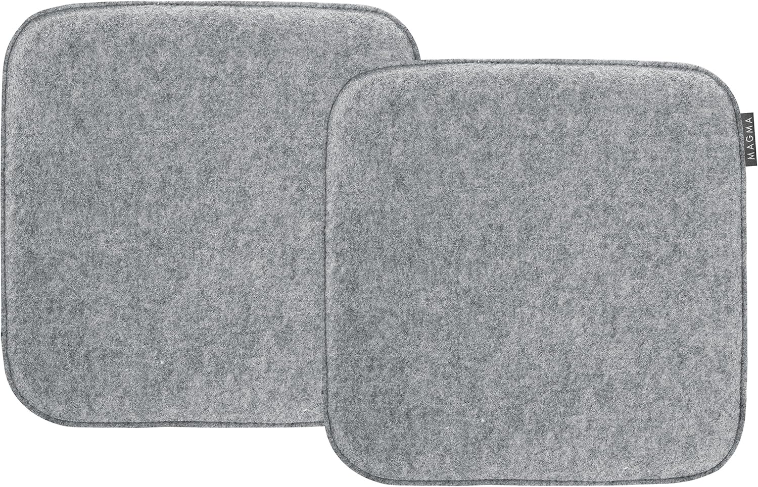 Magma Heimtex Avaro, set di 2 cuscini quadrati per sedie, in