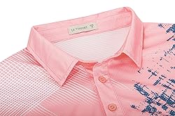 LE VONFORT Polo Shirts for Men Dry Fit Short Sleeve