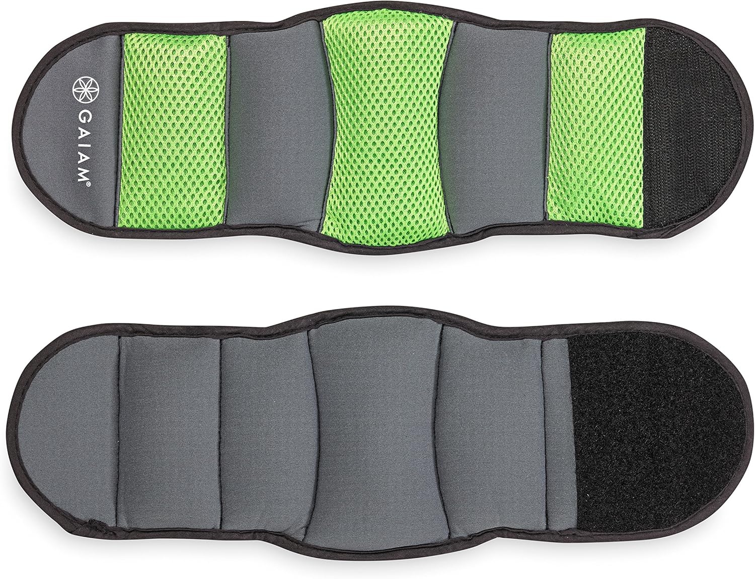 Gaiam Ankle Weights Strength Training Weight Sets For Women & Men With Adjustable Straps - Walking, Running, Pilates, Yoga, Dance, Aerobics, Cardio Exercises (5Lb Set - Two 2.5Lb Weights): Sports & Outdoors