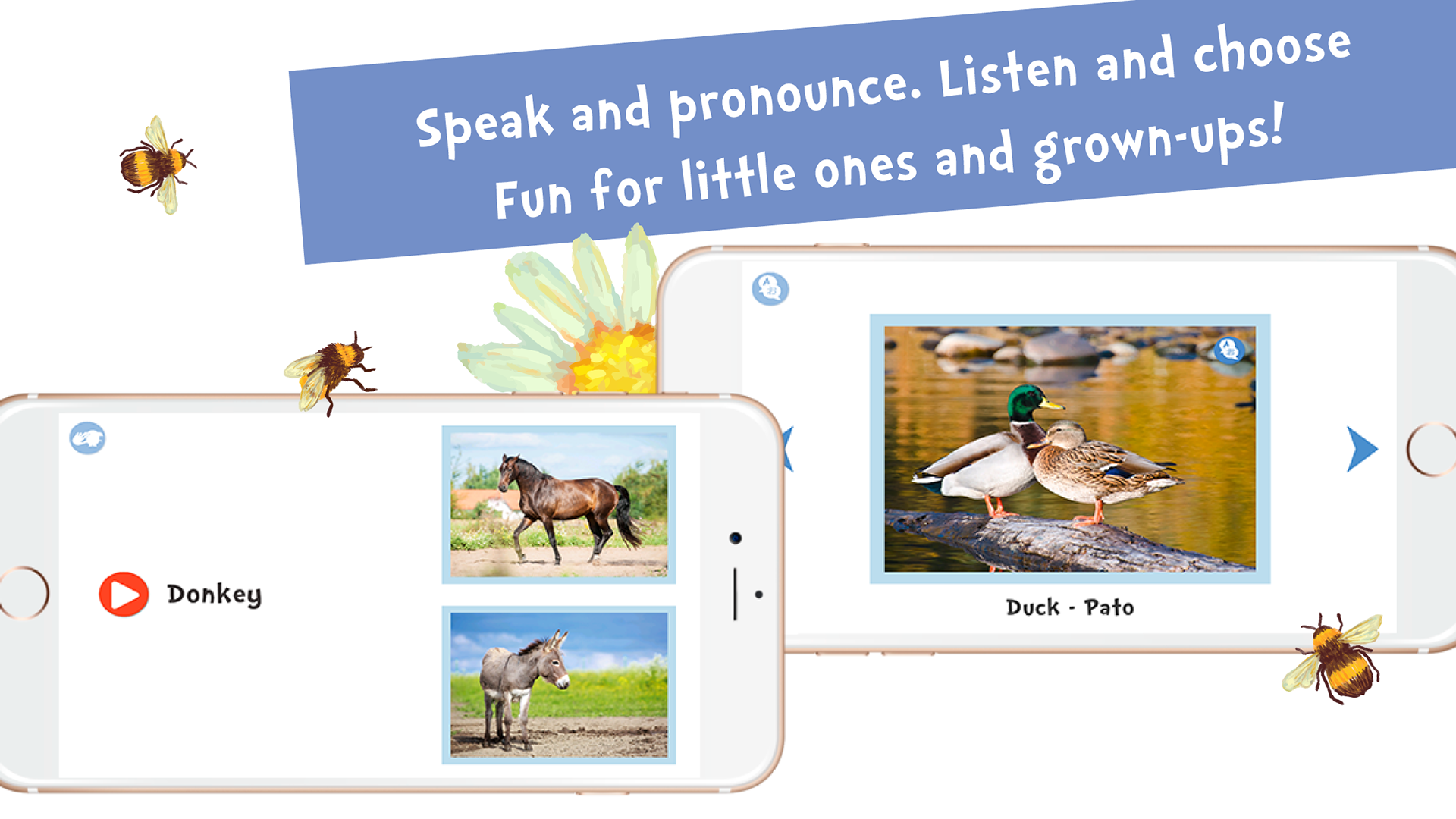 Sami Tiny Flash Cards Animals preschool kids apps, 30 animals flashcards tinycards for toddlers