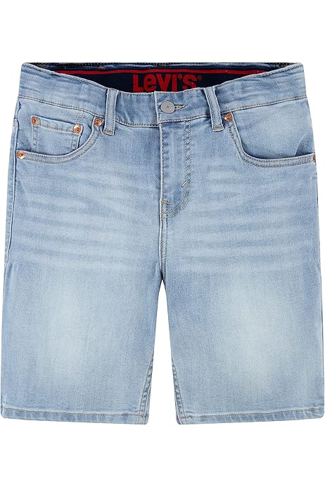 KIDSCOOL SPACE Boys Denim Shorts - Ripped Summer Shorts With Elastic Waist
