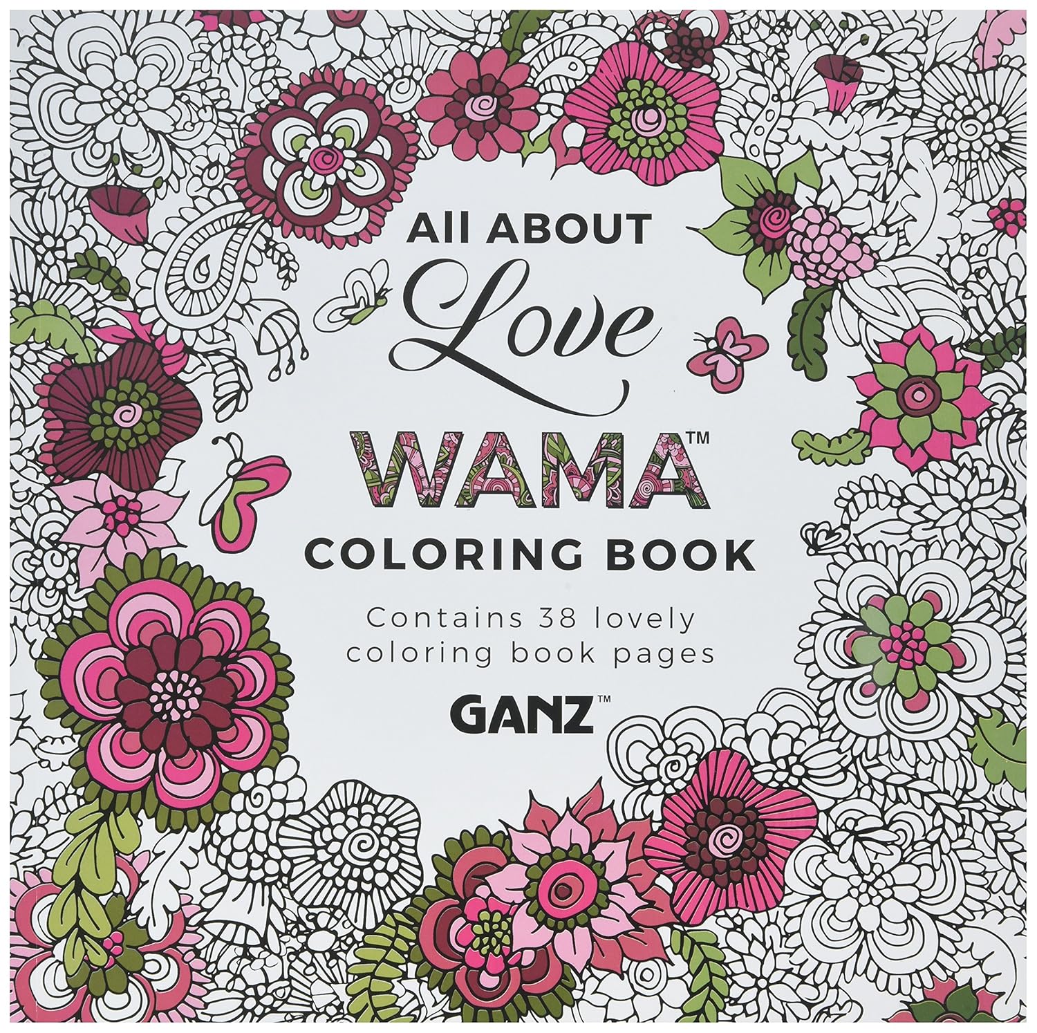 Ganz WAMA Coloring Book Merry Christmas Photo Transfer ...