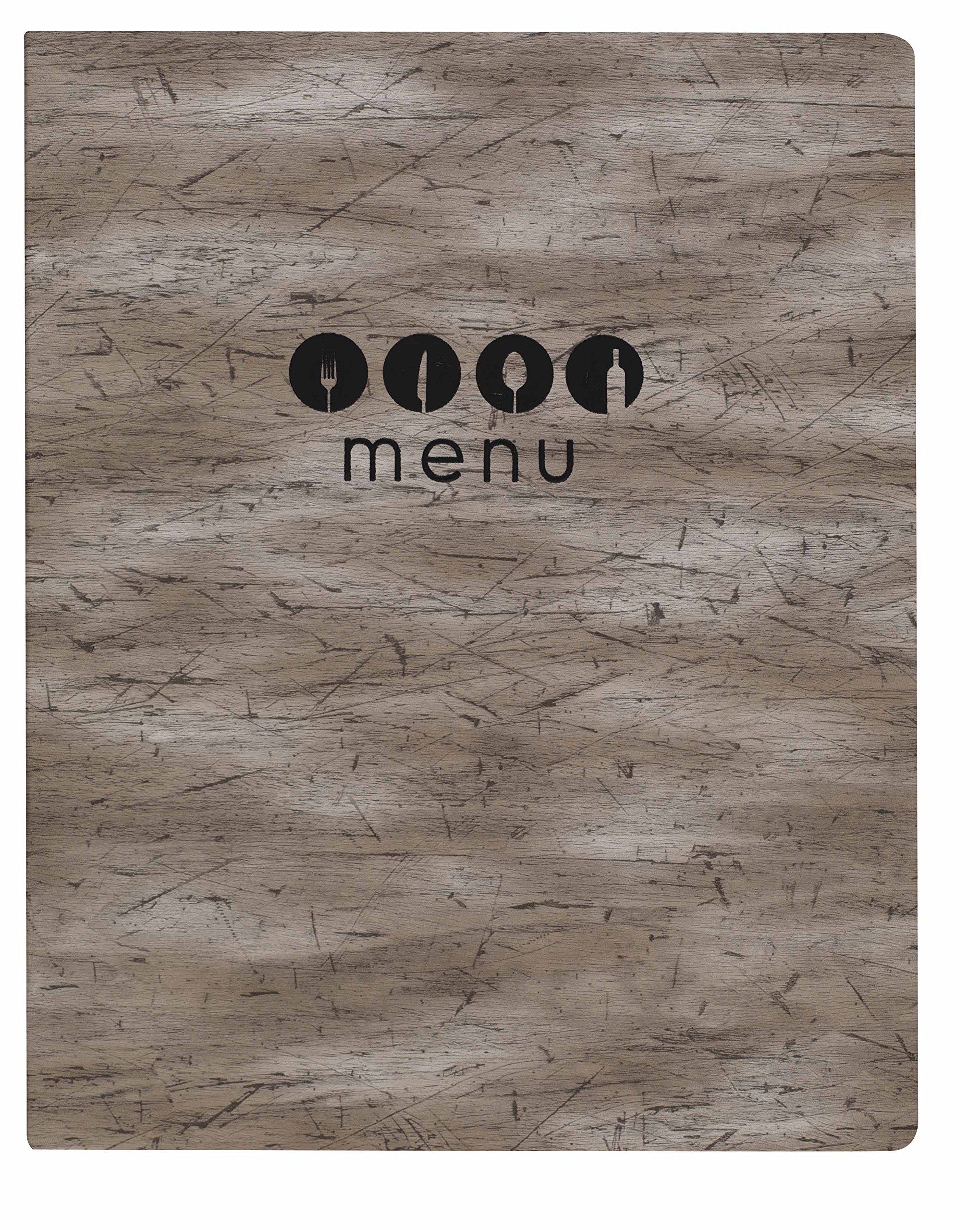 Lacor 28281 Paolo Collection Menu Cover, Size A4, Light Brown