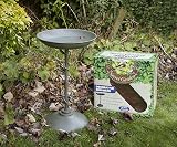 Peckish Secret Garden Bird Bath Green 10 x 40 x 60 cm view 4