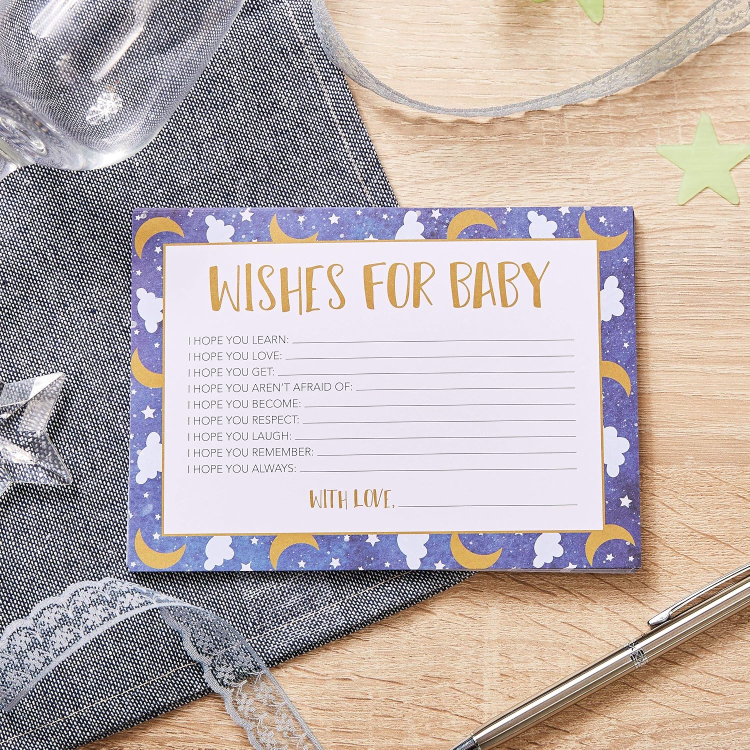Juvale Baby Shower Game Card Packs, 5-Set Party Activity Supplies For 50 Guests, Including Bingo, Word Scramble - Image 4