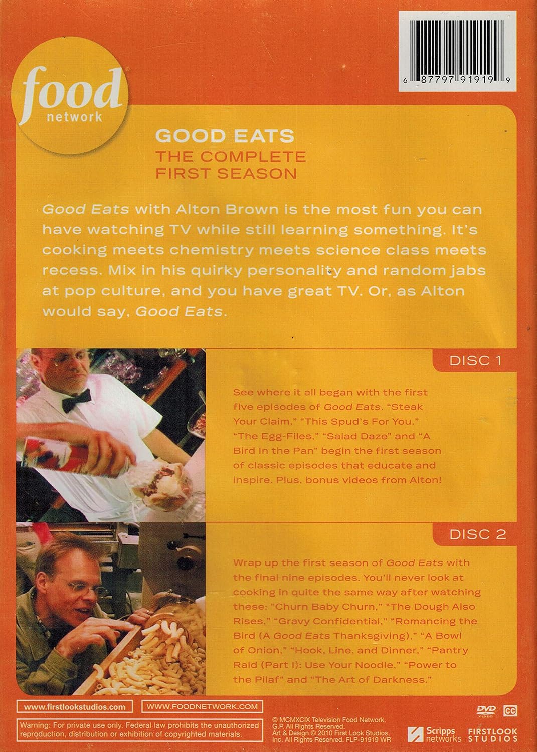 Amazon Com Good Eats The Complete First Season Alton Brown