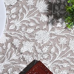 Ridhi Round Tablecloth - Hand Block Print