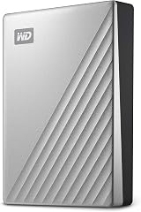 WD 1TB My Passport Ultra Portable External Drive USB-C Black/Silver