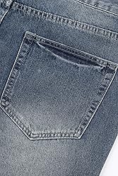 MZNBURAM Men's Non-Stretch Regular Fit Straight-Leg