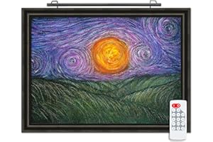 SITU ART LIGHTING Situ Lighting: Plug-in Vision Series Remote Controlled LED Art and Picture Light - USA Made - Color Tuning 2700K - 4000K