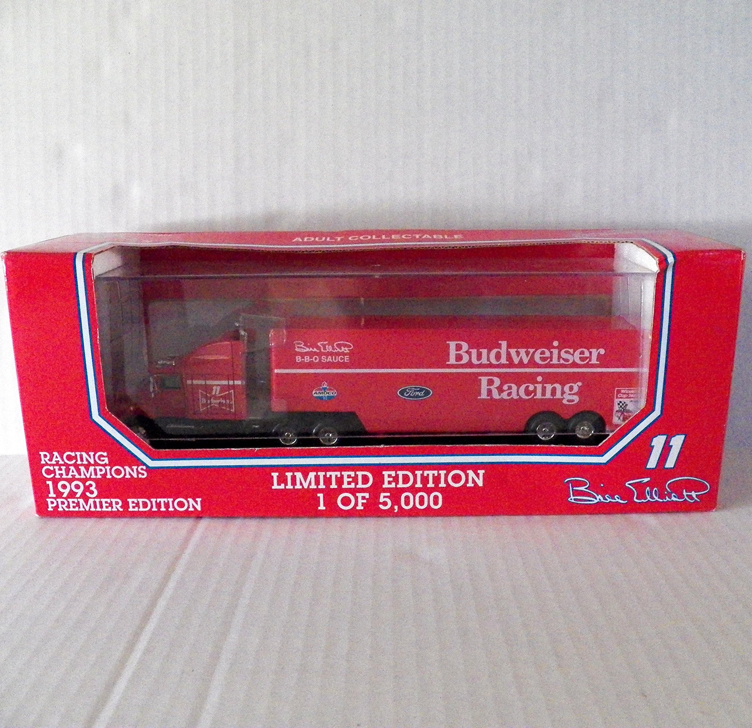 Racing Champions 1993 Premier Edition #11 Bill Elliott 1:64 Scale Die-Cast Transporter
