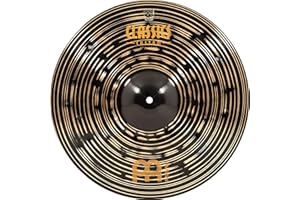 MEINL CYMBALS Classics Custom Dark 17" Crash Cymbal for Drum Set — MADE IN GERMANY — B12 Bronze, 2-YEAR WARRANTY