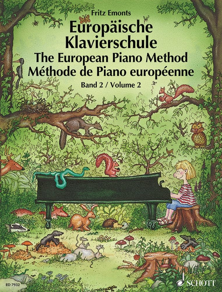 The European Piano Method - Volume 2: German/French/English