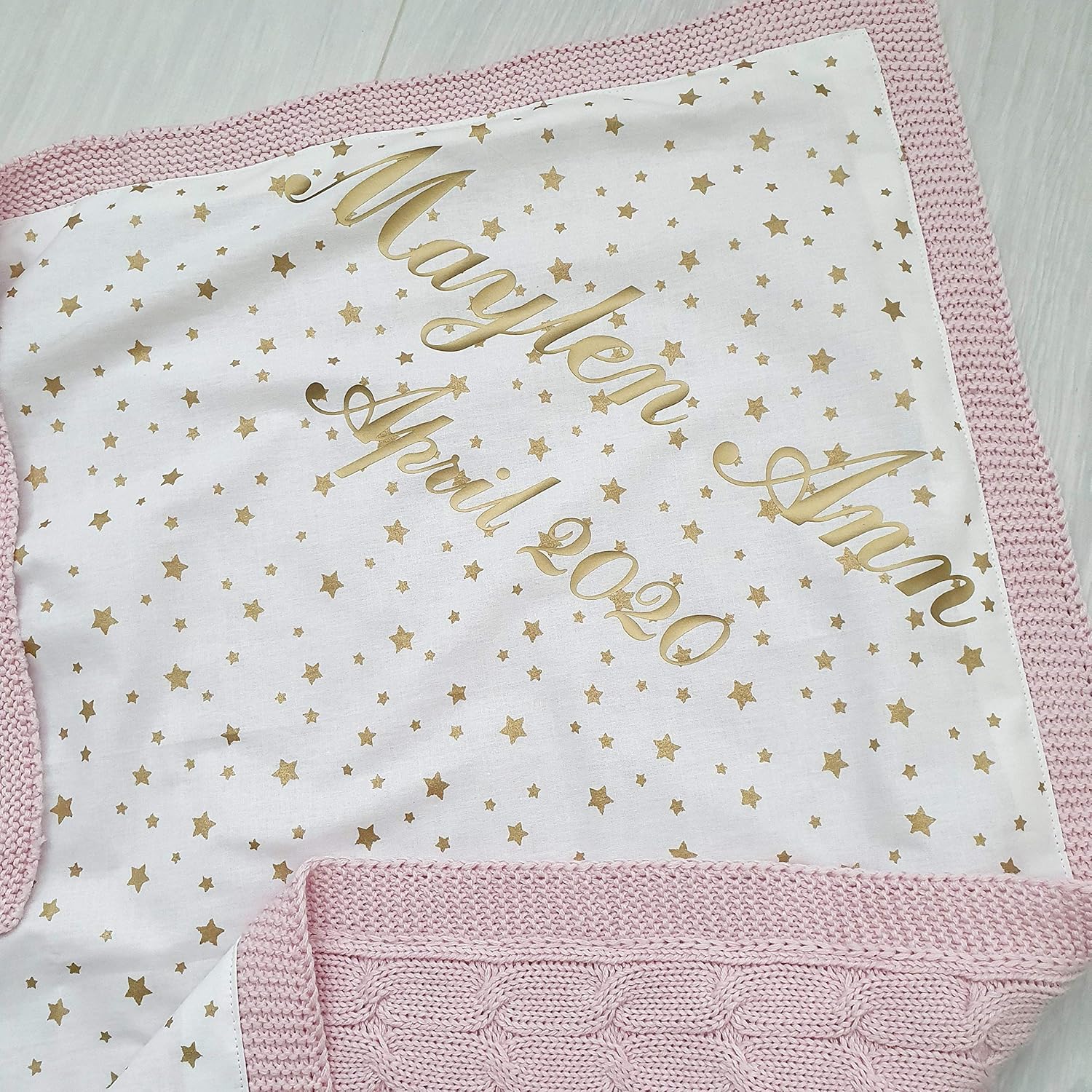 baby keepsake blanket