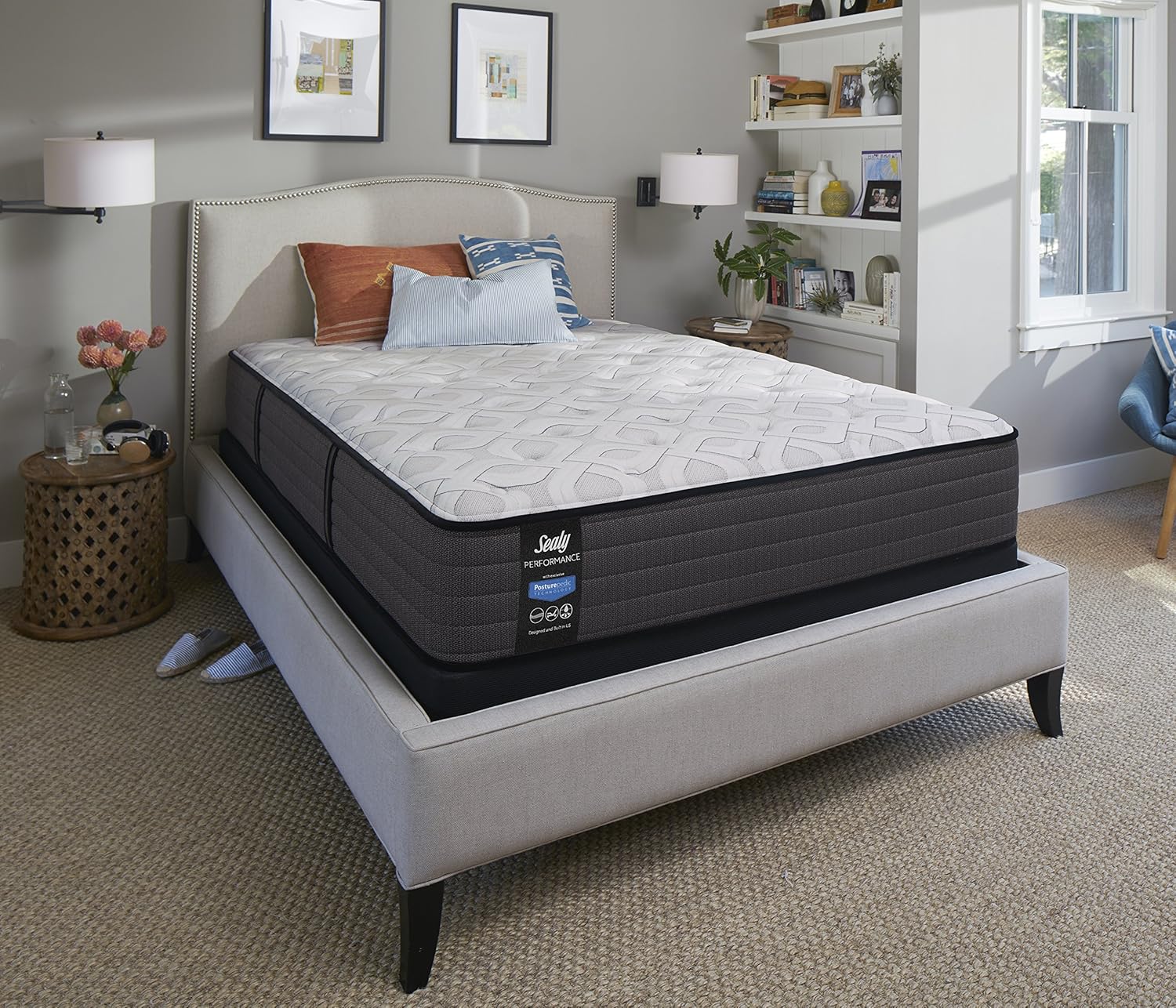 Amazon Com Sealy Response Performance 12 5 Inch Plush Tight Top