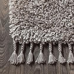 JONATHAN Y MCR100E-28 Mercer Shag Plush Tassel