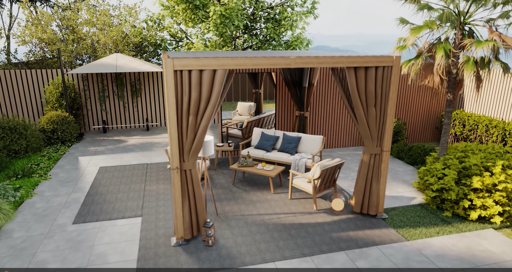 HAPPATIO Louvered Pergola 10' x 20' Review: Adjustable Aluminum Outdoor Shelter image 25