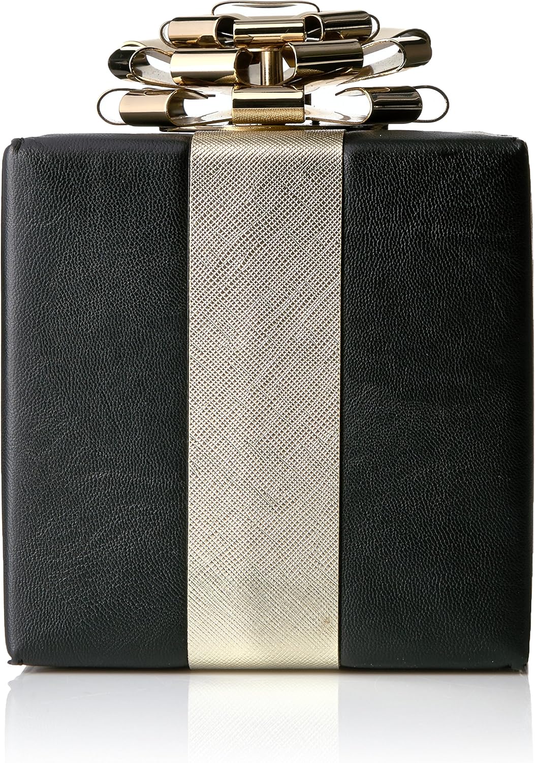 kate spade new york Steal The Spotlight Square Gift Box Clutch, Black