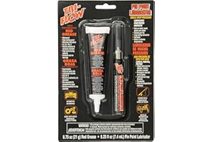 Tri-Flow TFCC20029 Red Grease/Pin Point Lubricator Combo (Blister Card Pack)