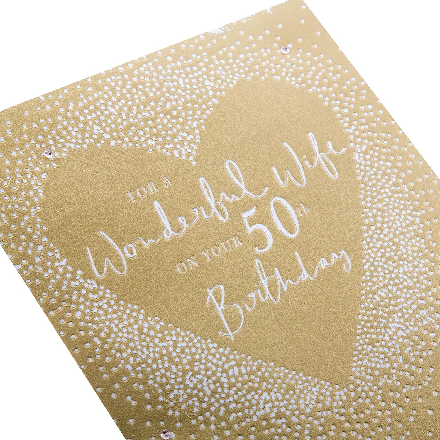 Rodschinson Com Loisirs Creatifs Cartes The Hallmark Studio Carte Danniversaire Pour Femme 50 Ans Motif Feuille Dor En Relief Sur Carton Texture