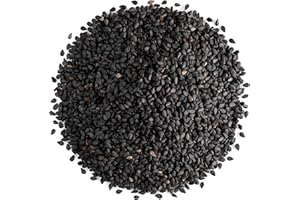 Whole Black Sesame Seed Organic - Seaseme - Seseme Black - Sesamy Organic Sesame