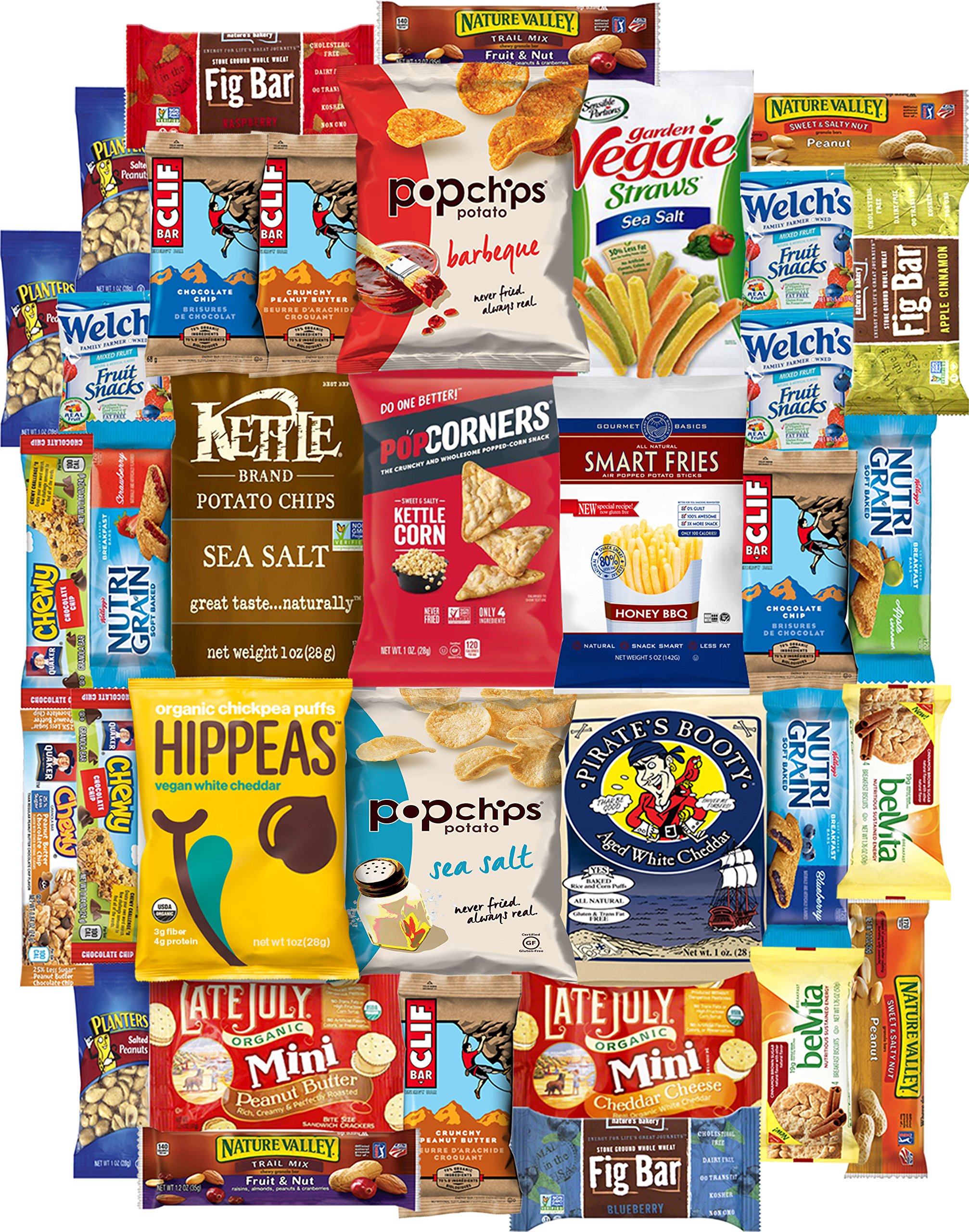 Healthy Snacks Care Package Variety Pack (30 Count) by