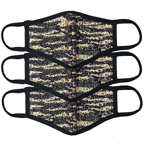 Cameleon Cover - Made in USA - Cotton Face mask Cover Washable Fashion Covering 3 Pack