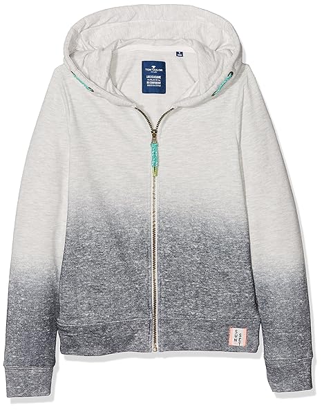 TOM TAILOR für Jungen Strick & Sweatshirts Sweatjacke mit Farbvelauf