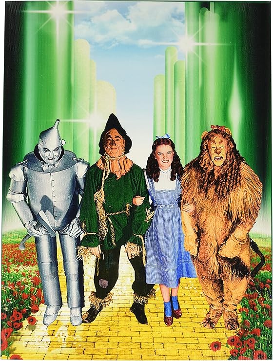 Westland Giftware Lighted Canvas Wall Art, The Wizard OF OZ, 12 by 16" Posters & Prints