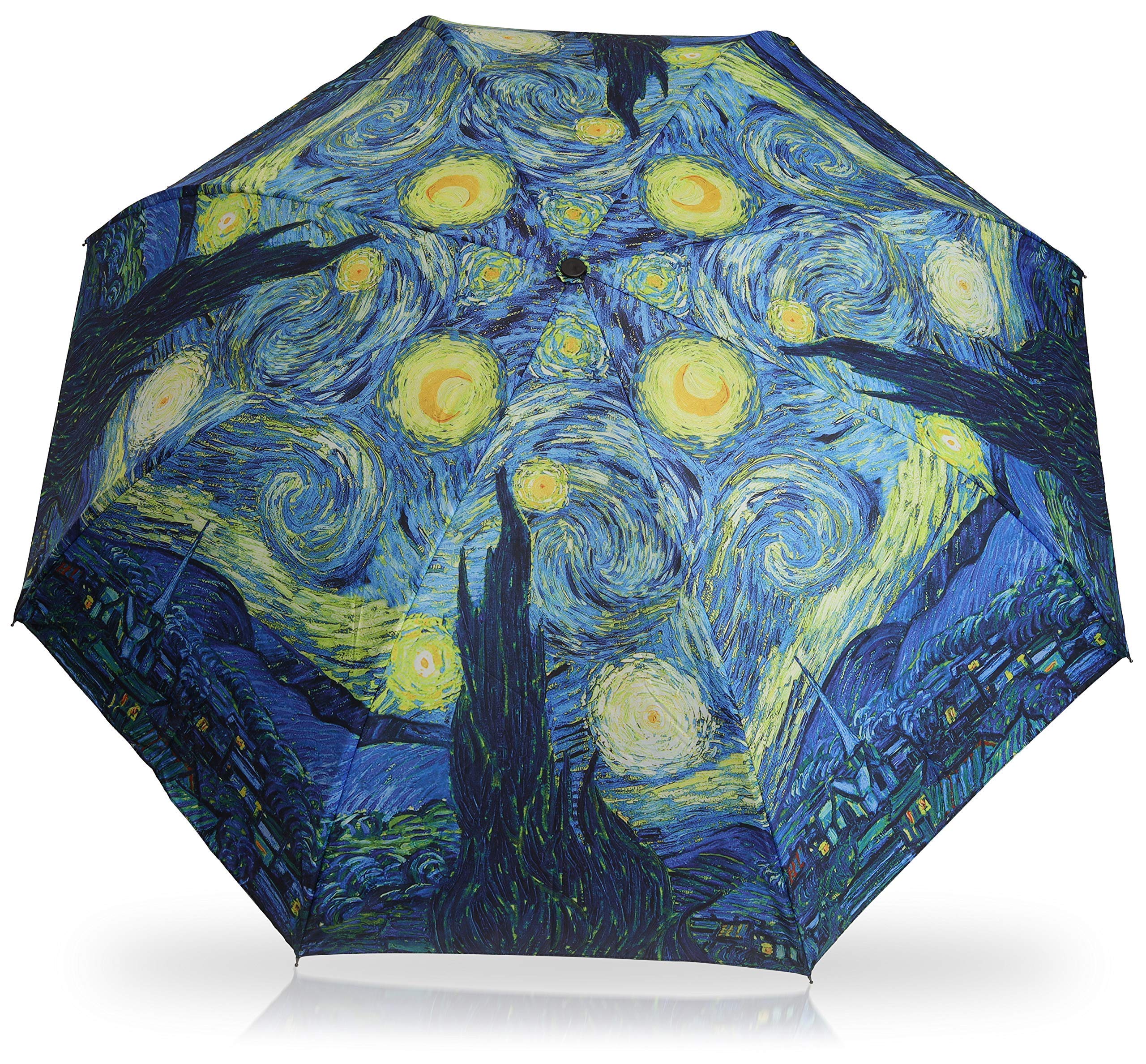 Galleria Enterprises Galleria's Reverse Close Umbrella, Van Gogh Starry Night.