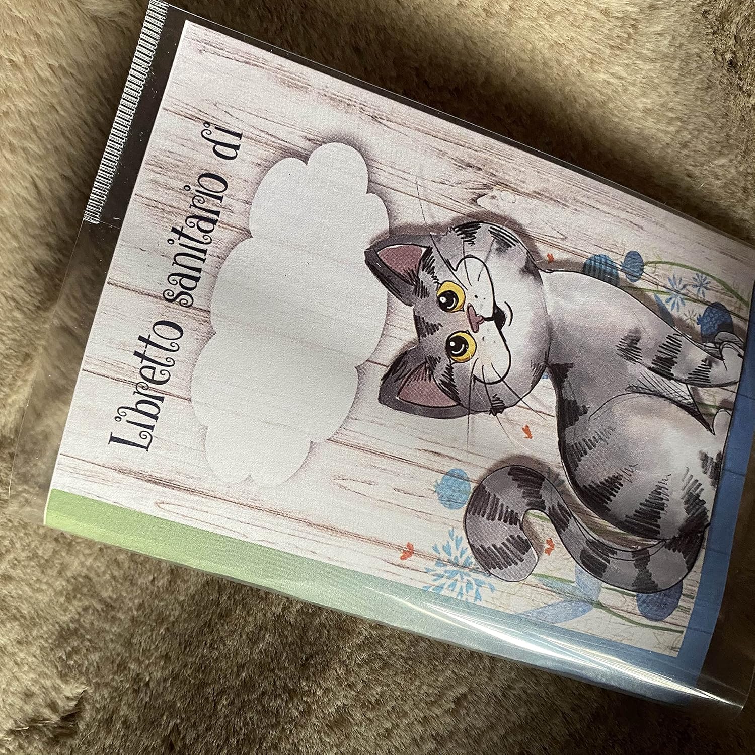 Custodia Per Libretto Sanitario Bambino - Motivo Leone, Lavabile, Morbida E Pratica - Foto 6