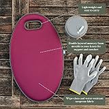 Thistlewood Memory Foam Garden Kneeler Burgundy Brand New view 2