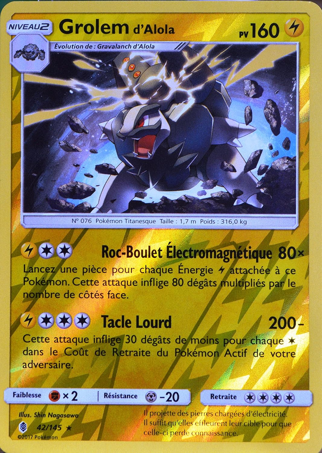 Sammeln Seltenes Pokemon Einzelkarten Carte Pokemon Grolem D Alola 42 145 Holo Point Soleil Et Lune 2 Sl2 Fr Neuf Erika Lt