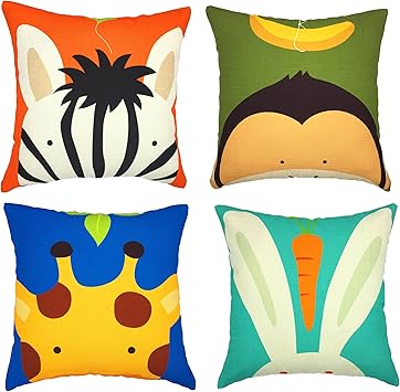 Amazon Com Your Smile Children Series Cotton Linen Cute Animal