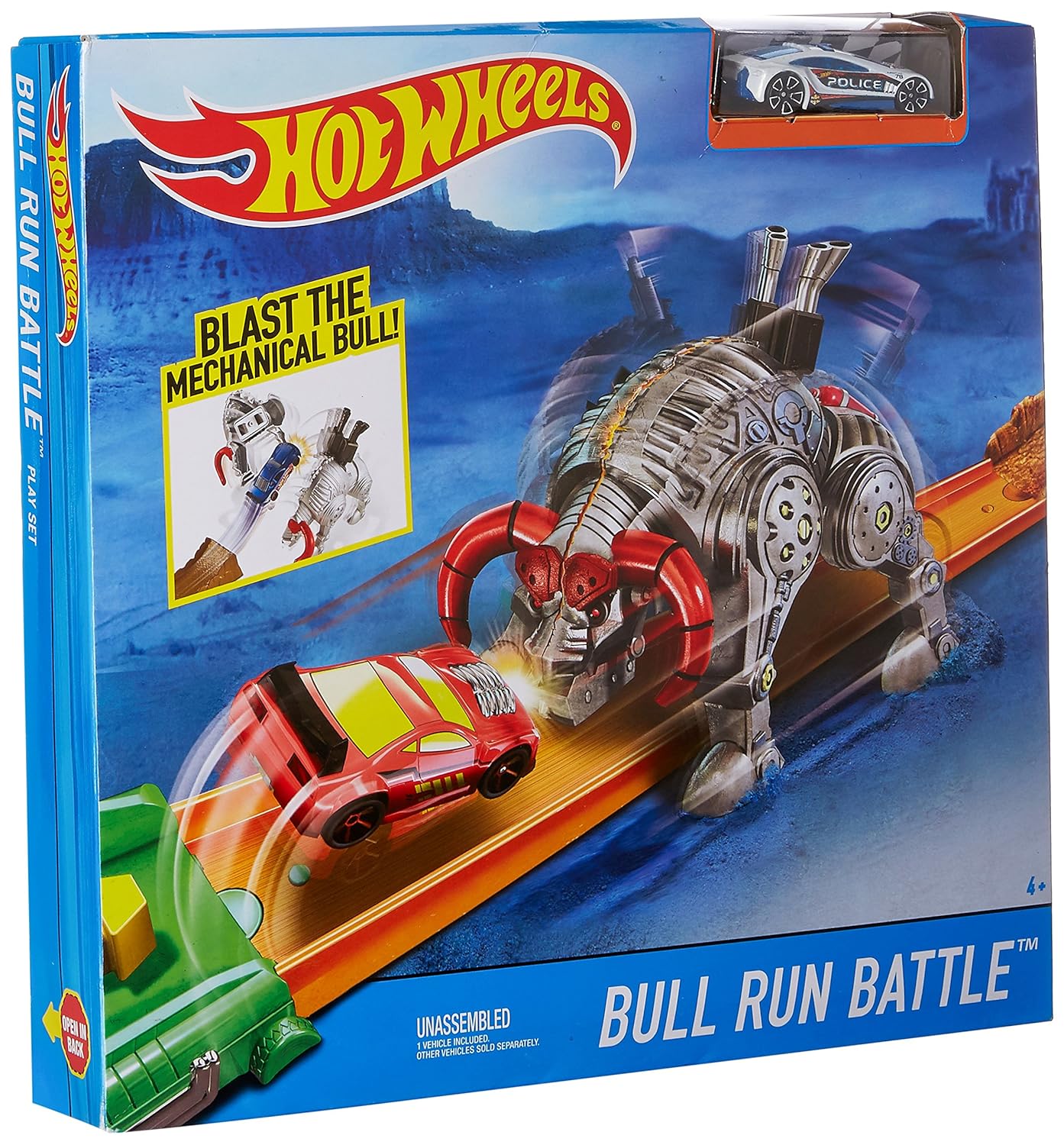 hot wheels bull run battle