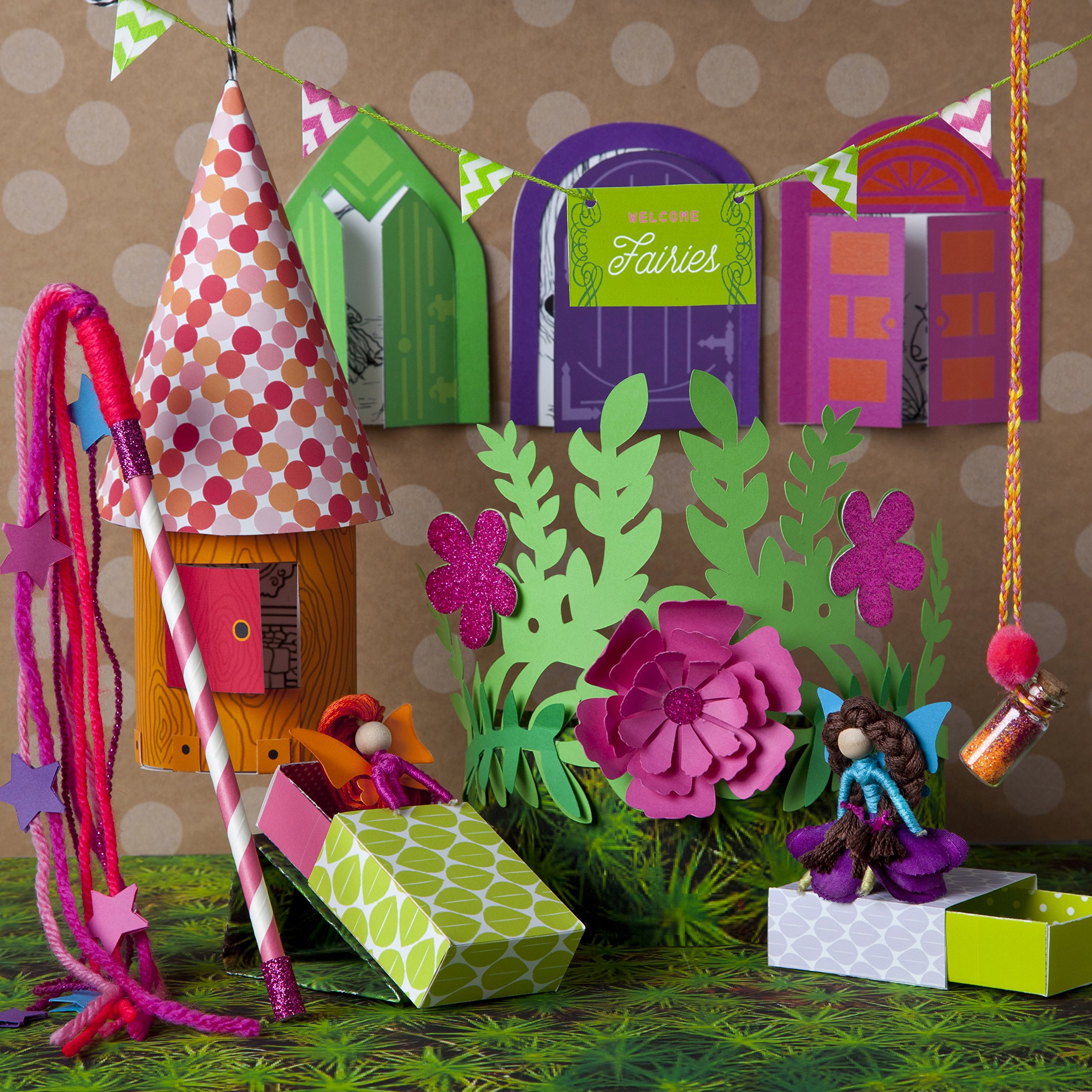 Crafttastic I Love Fairies Kit Craft Kit Makes 8 Different Fairy